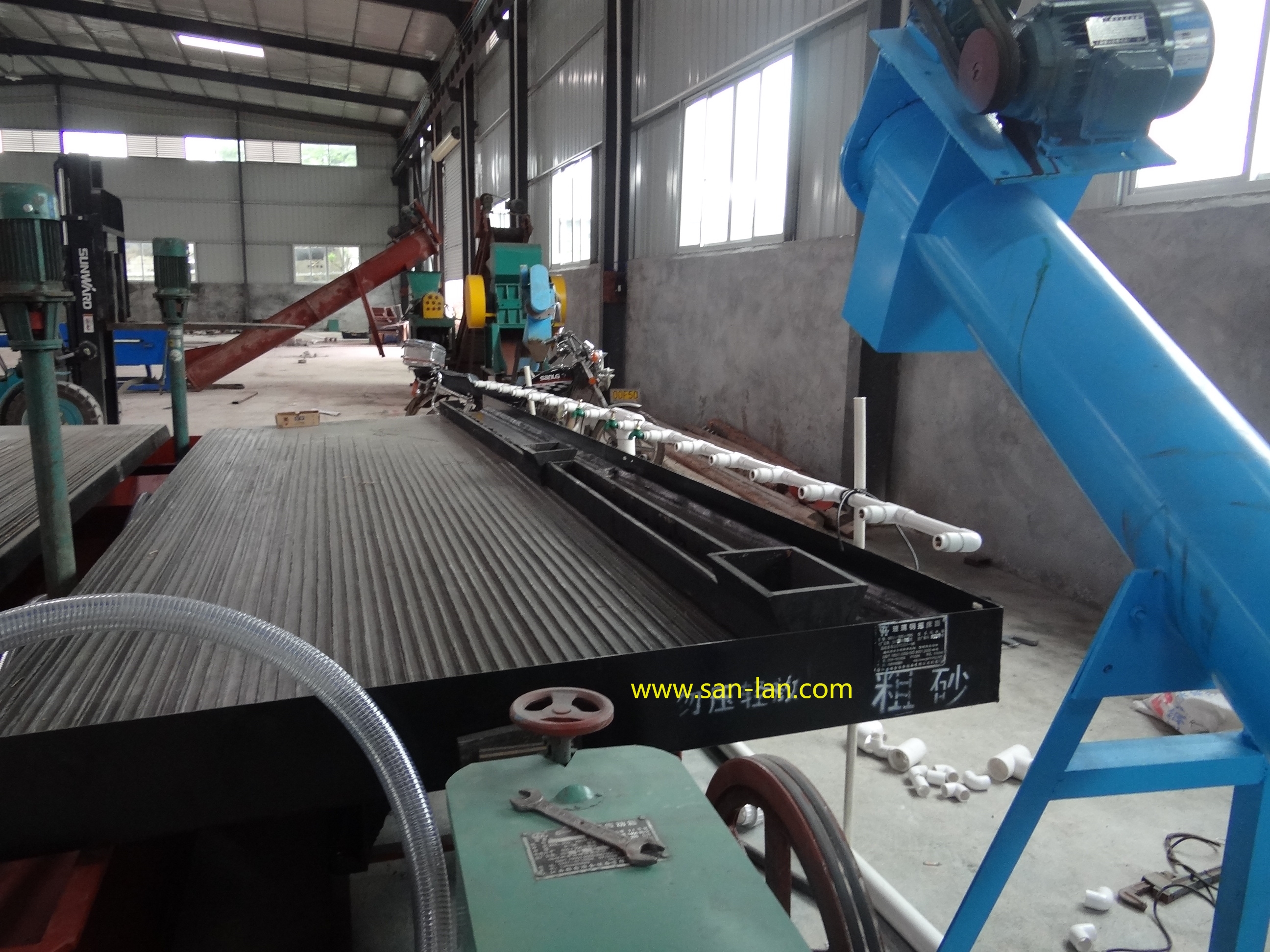 Jelly-filled-cable recycling plant WCW-500J