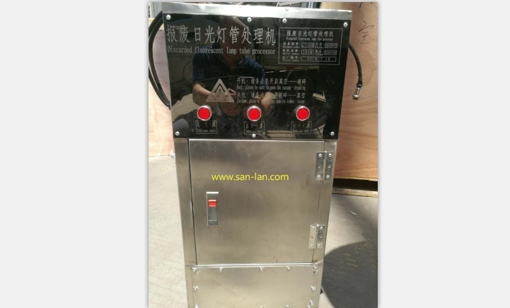 Bulb eater I Light tube recycling machine