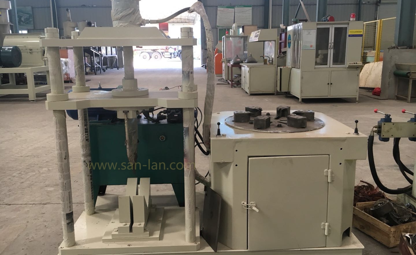 Motor stator cutter MSC-500 l Motor recycling machine