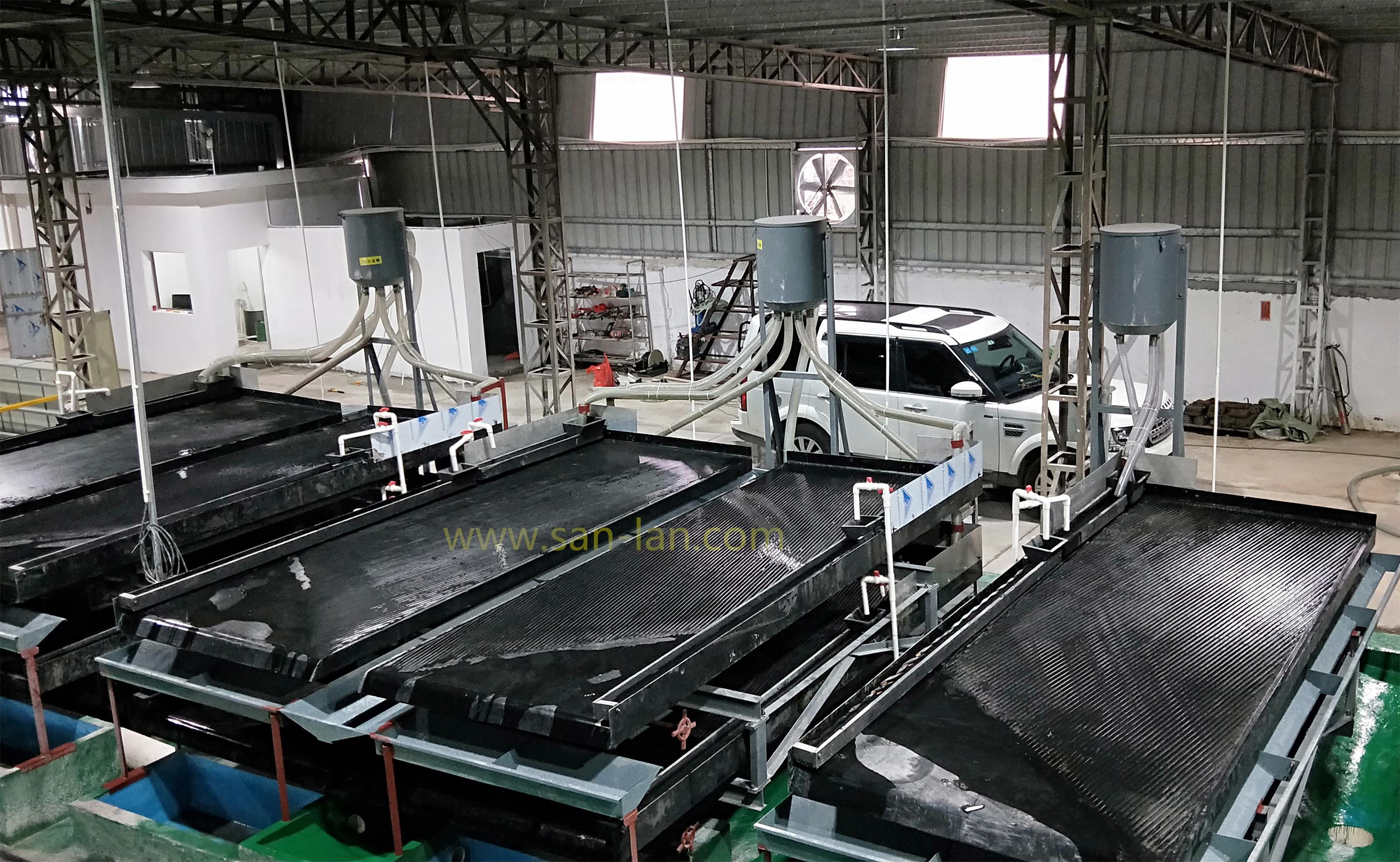 Circuit board recycling machines WCB-1000C with wet separator