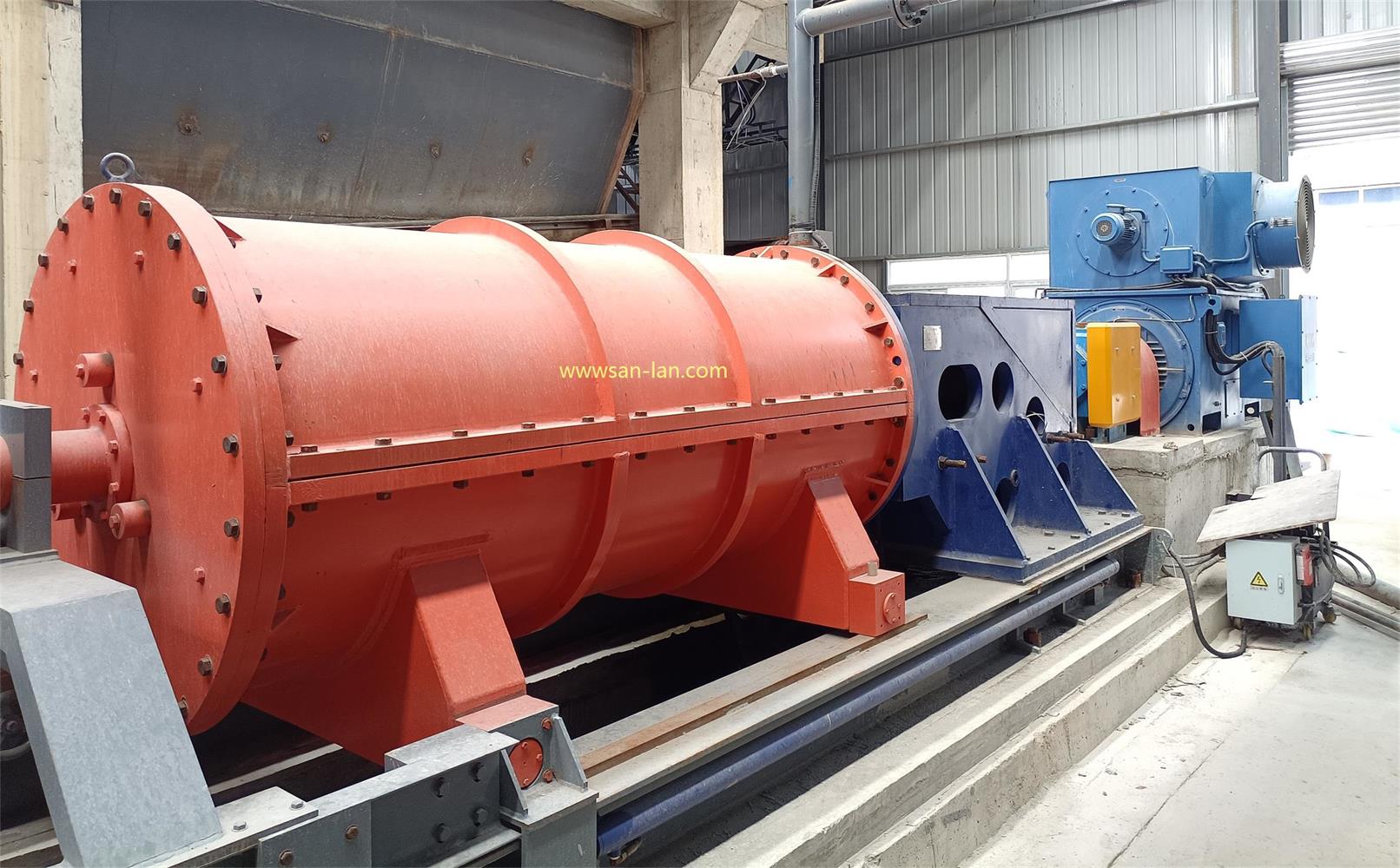 Lithium tailing ore extraction plant