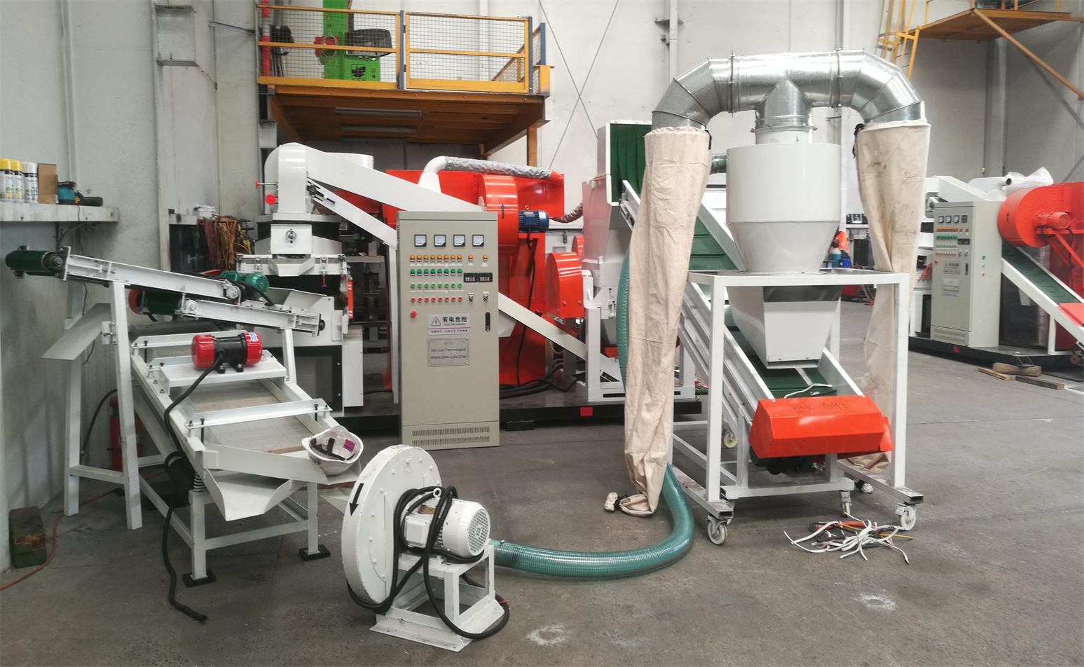 Cable recycling machine l Cable granulator WCD-600S